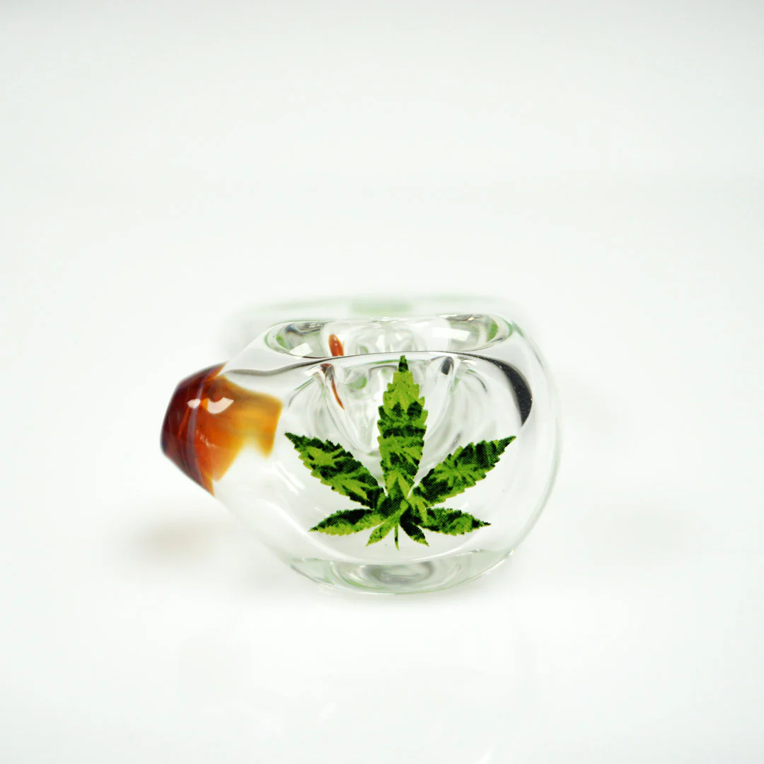 4" Cherry Glass Picture Pipe - Image 3