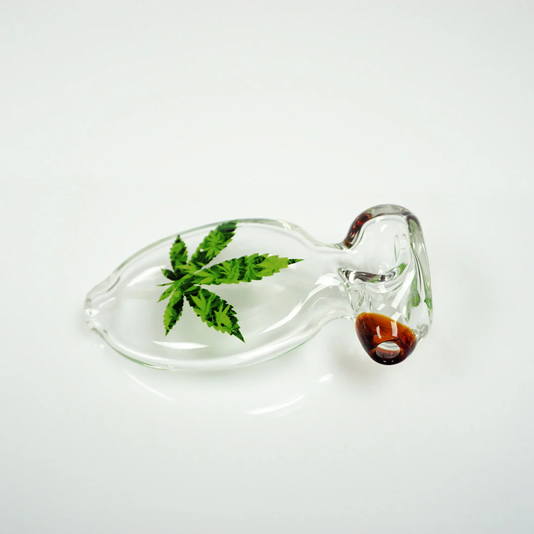 4" Cherry Glass Picture Pipe - Image 4