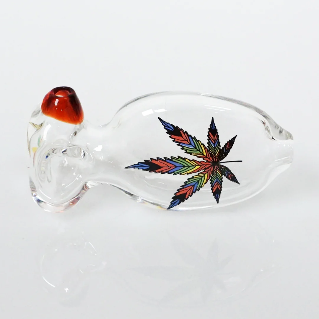 4" Cherry Glass Picture Pipe - Image 6