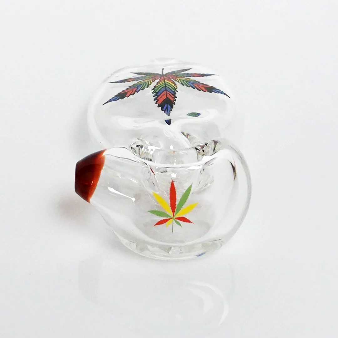 4" Cherry Glass Picture Pipe - Image 7