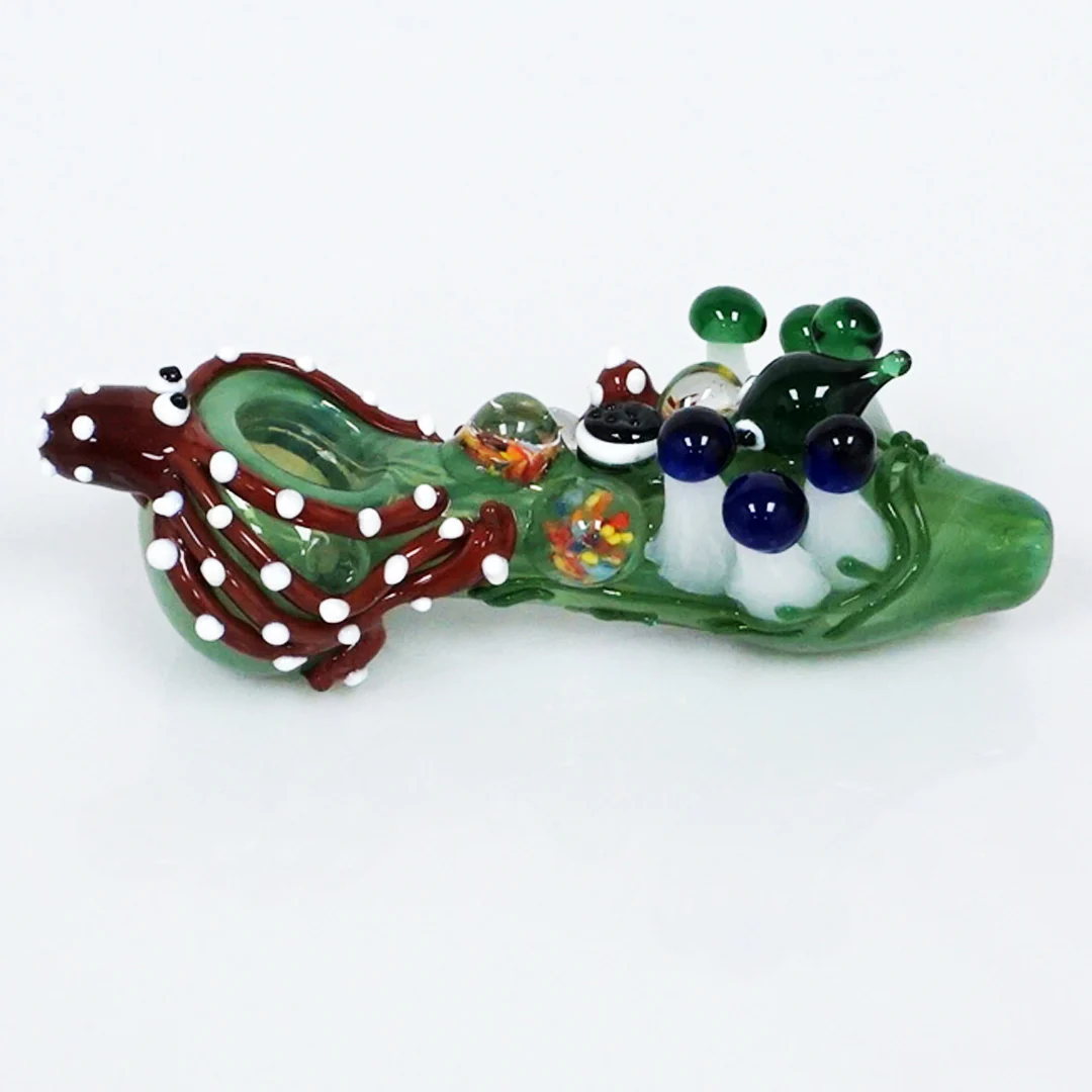 6" The Kraken & Mushrooms Pipe - Image 5