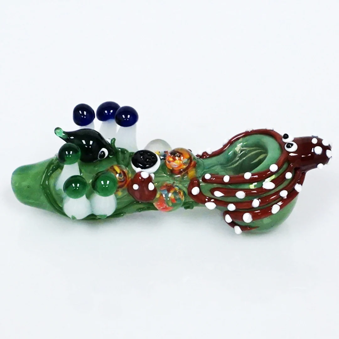 6" The Kraken & Mushrooms Pipe - Image 7