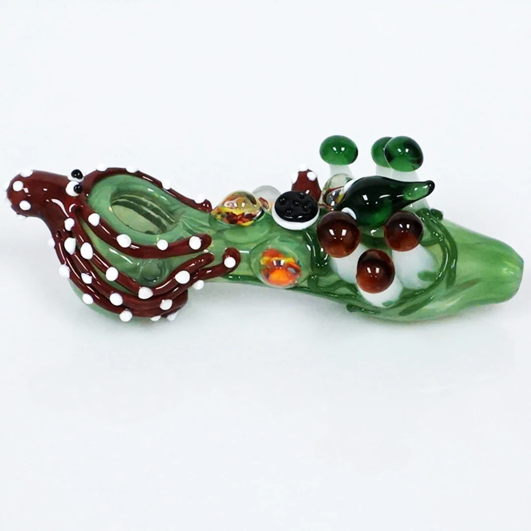 6" The Kraken & Mushrooms Pipe - Image 9